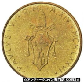 【極美品/品質保証書付】 アンティークコイン コイン 金貨 銀貨 [送料無料] [#87952] VATICAN CITY, 20 Lire, 1976, KM #120, MS(63), Aluminum-Bronze, 21.3