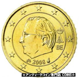 【極美品/品質保証書付】 アンティークコイン コイン 金貨 銀貨 [送料無料] [#772324] Belgium, 50 Euro Cent, 2008, AU(55-58), Brass, KM:279