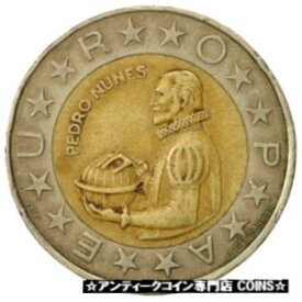 【極美品/品質保証書付】 アンティークコイン コイン 金貨 銀貨 [送料無料] [#523378] Portugal, 100 Escudos, 1990, VF(30-35), Bi-Metallic, KM:645.2