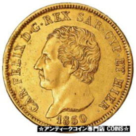 【極美品/品質保証書付】 アンティークコイン 硬貨 [#489717] Coin, ITALIAN STATES, SARDINIA, Carlo Felice, 80 Lire, 1830, Genoa [送料無料] #ocf-wr-3408-1864