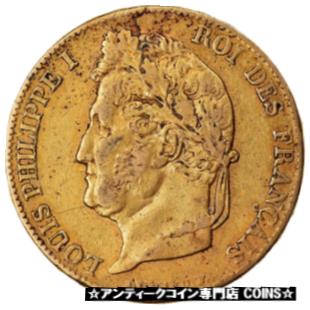アンティークコイン コイン 金貨 銀貨 [送料無料] [#902690] Coin France Louis-Philippe 20 Francs 1840 Paris VF(30-35) Goldのサムネイル