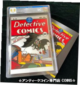 【極美品/品質保証書付】 アンティークコイン コイン 金貨 銀貨 [送料無料] 2018 DC Detective Comics #27 CGC 9.9 Mint Silver Foil Batman 1st Release FIRST