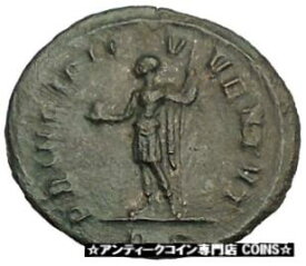 【極美品/品質保証書付】 アンティークコイン コイン 金貨 銀貨 [送料無料] Carinus as Caesar with globe and spear 282AD Rare Ancient Roman Coin i52851