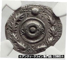 【極美品/品質保証書付】 アンティークコイン 銀貨 Galba Supporter VINDEX SPAIN Roman Civil War vs NERO 68AD Silver Coin NGC i61204 [送料無料] #sct-wr-3437-353