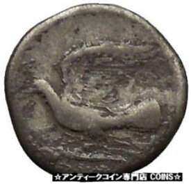 【極美品/品質保証書付】 アンティークコイン コイン 金貨 銀貨 [送料無料] Sikyon in Sikyonia Chimera Lion Goat Snake Monster Dove Silver Greek Coin i46328
