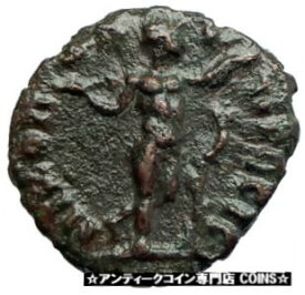 【極美品/品質保証書付】 アンティークコイン コイン 金貨 銀貨 [送料無料] SEPTIMIUS SEVERUS Authentic Ancient Nicopolis APOLLO By PRAXILTELES Coin i80442