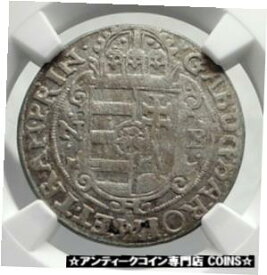 【極美品/品質保証書付】 アンティークコイン コイン 金貨 銀貨 [送料無料] 1626 TRANSYLVANIA Principality HUNGARY Gabriel Bethlen Silver Coin NGC i80407