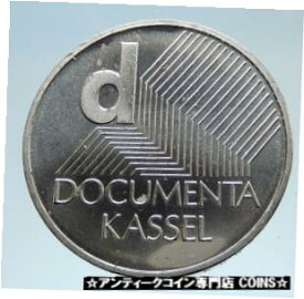 【極美品/品質保証書付】 アンティークコイン コイン 金貨 銀貨 [送料無料] 2002 GERMANY Documenta Literature Fair Genuine Silver German 10 Euro Coin i74957