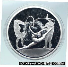 【極美品/品質保証書付】 アンティークコイン コイン 金貨 銀貨 [送料無料] 2004 GREECE OLYMPICS ATHENS Rhythmic Gymnastics Proof Silver 10 Euro Coin i86465