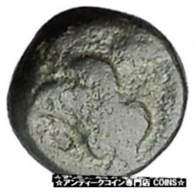 【極美品/品質保証書付】 アンティークコイン コイン 金貨 銀貨 [送料無料] RHODES Island Off CARIA 394BC Nymph Rhodos ROSE Ancient Greek Coin i47737