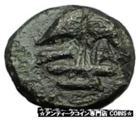 【極美品/品質保証書付】 アンティークコイン コイン 金貨 銀貨 [送料無料] Apollonia Pontika Black Sea Area Thrace APOLLO ANCHOR Ancient Greek Coin i59440