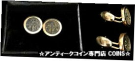 【極美品/品質保証書付】 アンティークコイン コイン 金貨 銀貨 [送料無料] 9-12 AD JUDAEA PROCURATORS GOLD CUFFLINKS AE PRUTAH MARCUS AMBIBULUS COINS