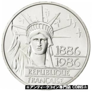  アンティークコイン コイン 金貨 銀貨  [送料無料] [#59194] FRANCE, 100 Francs, 1986, KM #P972, MS(60-62), Silver, Gadoury #901p