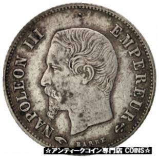  アンティークコイン コイン 金貨 銀貨  [送料無料] [#17642] France, Napoleon III, 20 Centimes, 1859, Paris, EF(40-45), Silver, KM