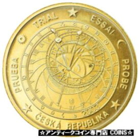 【極美品/品質保証書付】 アンティークコイン コイン 金貨 銀貨 [送料無料] [#913414] Czech Republic, 50 Euro Cent, 2003, unofficial private coin, MS(63)
