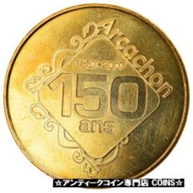 【極美品/品質保証書付】 アンティークコイン コイン 金貨 銀貨 [送料無料] [#912358] France, Token, Touristic token, Arcachon - 150 ans, Arts & Culture