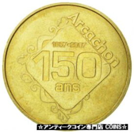 【極美品/品質保証書付】 アンティークコイン コイン 金貨 銀貨 [送料無料] [#525541] France, Token, Touristic token, Arcachon - 150 ans, 2007, MDP