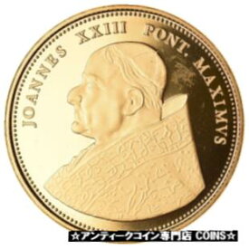 【極美品/品質保証書付】 アンティークコイン コイン 金貨 銀貨 [送料無料] [#5325] Vatican, Medal, Le Pape Jean XXIII, Religions & beliefs, MS(65-70)