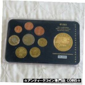 【極美品/品質保証書付】 アンティークコイン コイン 金貨 銀貨 [送料無料] AUSTRIA 8 COIN EURO TYPE SET WITH 2003 PROOF MEDAL - pack/coa