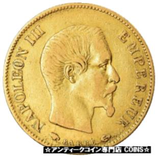  アンティークコイン コイン 金貨 銀貨  [送料無料] [#901575] Coin, France, Napoleon III, 10 Francs, 1860, Paris, VF(20-25), KM