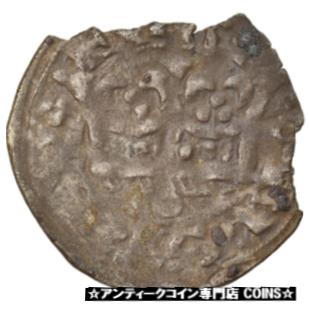  アンティークコイン コイン 金貨 銀貨  [送料無料] [#893565] Coin, France, Charles IV, Double Parisis, VF(20-25), Billon
