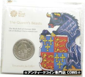 【極美品/品質保証書付】 アンティークコイン コイン 金貨 銀貨 [送料無料] 2018 Royal Mint Queens Beasts Black Bull of Clarence BU ?5 Five Pound Coin Pack