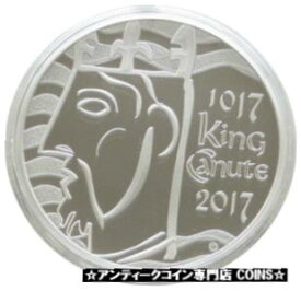 【極美品/品質保証書付】 アンティークコイン コイン 金貨 銀貨 [送料無料] 2017 Royal Mint King Canute UK Piedfort ?5 Five Pound Silver Proof Coin Box Coa