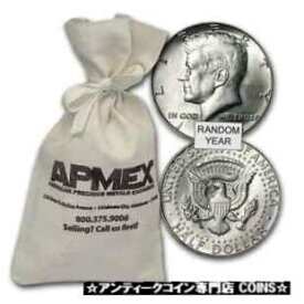 【極美品/品質保証書付】 アンティークコイン コイン 金貨 銀貨 [送料無料] 40% Silver Coins $100 Face Value Bag Avg Circ - SKU #47