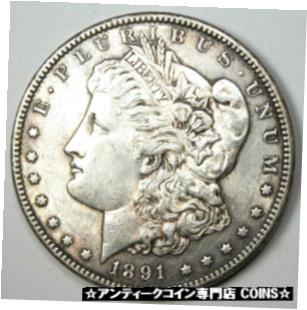 アンティークコイン コイン 金貨 銀貨 [送料無料] 1891-CC Morgan Dollar $1 Coin - Choice AU / Uncirculated Detail (UNC MS)のサムネイル