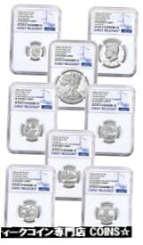 【極美品/品質保証書付】 アンティークコイン コイン 金貨 銀貨 [送料無料] 8-Coin 2018-S Limited Edition Silver Proof Set NGC PF69 UC ER SKU55466