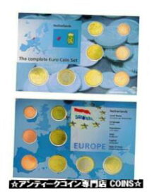 【極美品/品質保証書付】 アンティークコイン コイン 金貨 銀貨 [送料無料] Netherlands Euro 8 Coin Set Folder