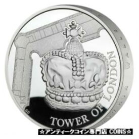 【極美品/品質保証書付】 アンティークコイン コイン 金貨 銀貨 [送料無料] 2019 Britain Tower of London Crown Jewels Piedfort Silver ?5 GEM Proof SKU57747
