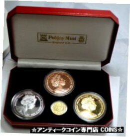 【極美品/品質保証書付】 アンティークコイン コイン 金貨 銀貨 [送料無料] RARE 2004 British Virgin Islands Athens Olympic Gold,Silver,Bronze 4 Coins Set