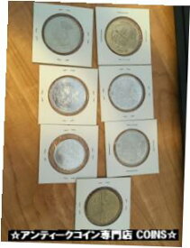 【極美品/品質保証書付】 アンティークコイン コイン 金貨 銀貨 [送料無料] 7 historical tokens medals coins: Lewis and Clark Expedition, space age fair //