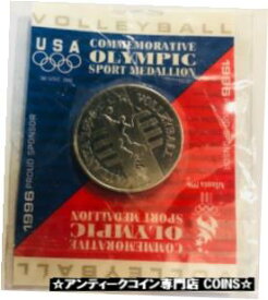 【極美品/品質保証書付】 アンティークコイン コイン 金貨 銀貨 [送料無料] USA - 1996 Atlanta Summer Olympics - Volleyball - Commemorative Sport Medallion