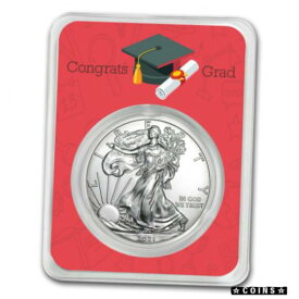 2021 1 オンス シルバー アメリカン イーグル - 卒業生おめでとうございます - SKU#2266962021 1 oz Silver American Eagle - Congrats Grad Scholar - SKU#226696
