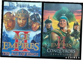【極美品/品質保証書付】 アンティークコイン コイン 金貨 銀貨 [送料無料] Age of Empires II The Conquerors Expansion & The Age of Kings Books- Microsoft