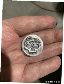 【極美品/品質保証書付】 アンティークコイン コイン 金貨 銀貨 [送料無料] Hand Poured Memento Vivere 1 oz.Silver USA Made Very Limited Round Button Bar