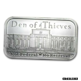 【極美品/品質保証書付】 アンティークコイン コイン 金貨 銀貨 [送料無料] Silver Shield Friends, Skills & Wealth Series - Den of Thieves 1 oz Silver Bar