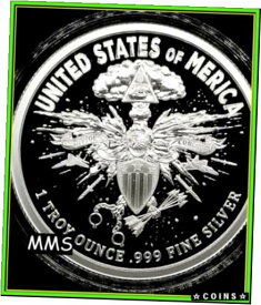 【極美品/品質保証書付】 アンティークコイン コイン 金貨 銀貨 [送料無料] 2020 1oz Death Eagle Proof Silver Shield Death of the Dollar #27 LOW COA #s
