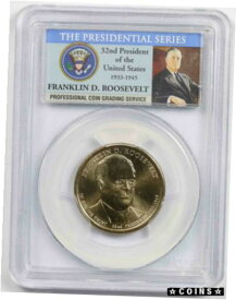 【極美品/品質保証書付】 アンティークコイン コイン 金貨 銀貨 [送料無料] 2014-D Franklin D. Roosevelt $1 PCGS MS67 (Position B) Presidential Dollar