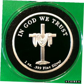 【極美品/品質保証書付】 アンティークコイン コイン 金貨 銀貨 [送料無料] In God We Trust 2004 Historic Silver Valley 1 Troy Oz .999 Fine Round Proof Coin