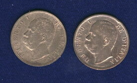 【極美品/品質保証書付】 アンティークコイン コイン 金貨 銀貨 [送料無料] ITALY KINGDOM 1893 & 1894 10 CENTESIMI COINS, XF OR BETTER, GROUP LOT OF (2)