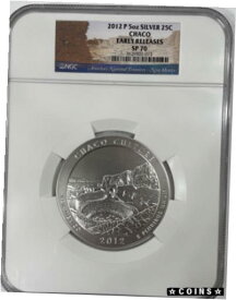 【極美品/品質保証書付】 アンティークコイン コイン 金貨 銀貨 [送料無料] 2012-P Early Releases 5oz silver ATB Chaco America the Beautiful NGC SP70