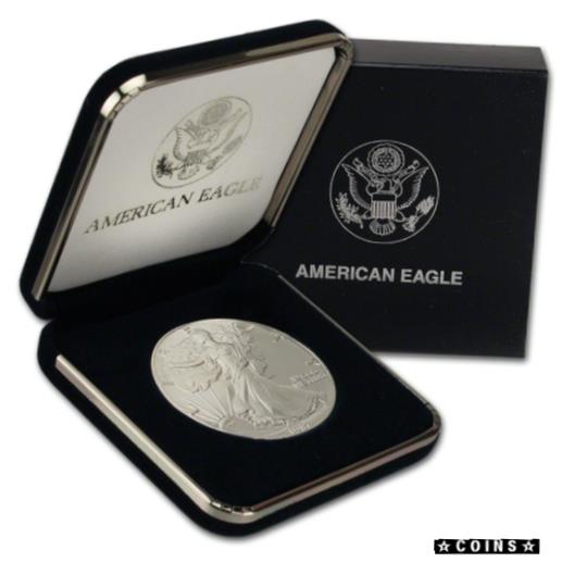 アンティークコイン コイン 金貨 銀貨 [送料無料] 1987 American Silver Eagle in U.S. Mint Gift Box