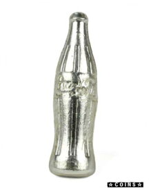 【極美品/品質保証書付】 アンティークコイン コイン 金貨 銀貨 [送料無料] HACMint Coca Cola Bottle 4.6 oz .999 Fine Silver Bar