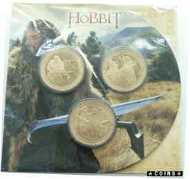【極美品/品質保証書付】 アンティークコイン コイン 金貨 銀貨 [送料無料] 2013 New Zealand Post Unexpected Journey Hobbit $1 One Dollar 3 Coin Pack Sealed