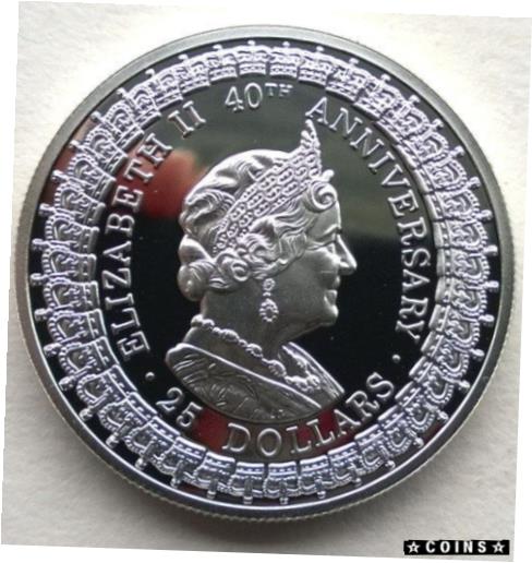 アンティークコイン コイン 金貨 銀貨 [送料無料] Australia 1992 Queen Mother 25 Dollars 1oz Silver Coin Proof