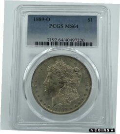 【極美品/品質保証書付】 アンティークコイン コイン 金貨 銀貨 [送料無料] 1889-O PCGS MS64 Morgan Silver Dollar