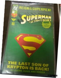 【極美品/品質保証書付】 アンティークコイン コイン 金貨 銀貨 [送料無料] SUPERMAN in ACTION COMICS Issue 687 REIGN OF THE SUPERMEN #12 DC Comic Book 1993